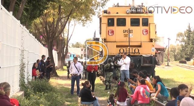 Colapsan Normalistas y Profesores al Transporte Ferroviario de Carga 