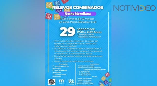 Todo listo para la “Noche Moreliana de Relevos” en INDECO