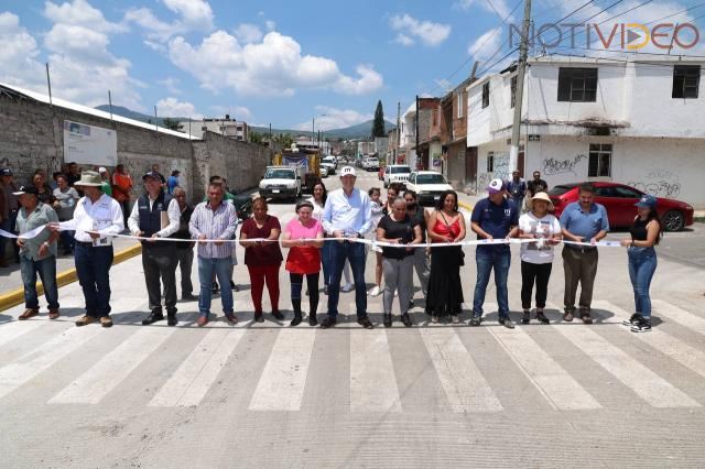 Con obra de pavimentación, mejora Gobierno Municipal la conectividad al Poniente de Morelia