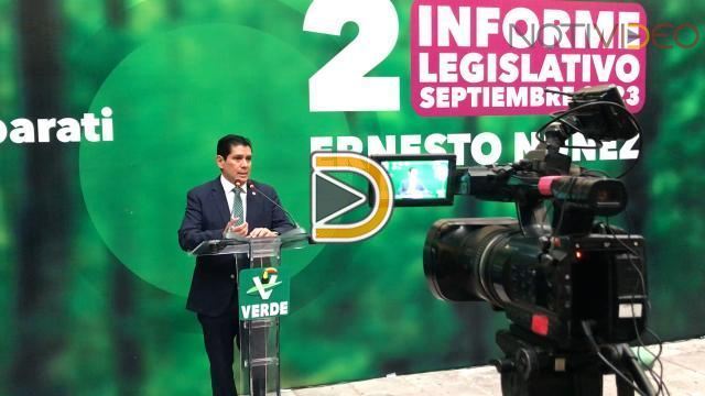 Ernesto Núñez no descarta candidatura al senado 