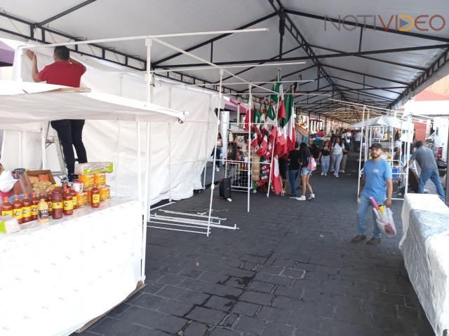 Supervisa ayuntamiento de Morelia, instalación de comerciantes durante Fiestas Patrias