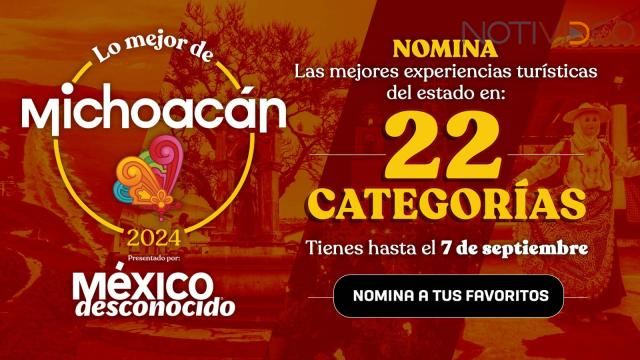 Hoy, último día para votar por Lo Mejor de Michoacán