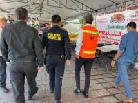 Protección Civil y Bomberos Morelia realizan operativo preventivo por verbena patria