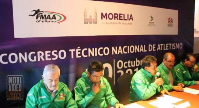 Morelia alberga Congreso Nacional de Atletismo