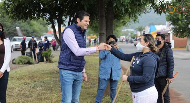 Alfonso Martínez arranca intervención integral para devolverle el brillo a Villas del Pedregal