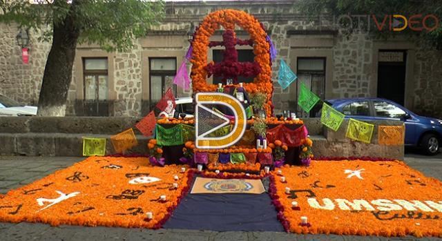 Culto a los muertos inunda  Morelia