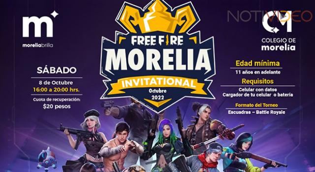 En puerta, nuevo torneo de Free Fire en el Colegio de Morelia