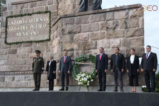 Conmemora Ayuntamiento de Morelia LII Aniversario Luctuoso del Gral. Lázaro Cárdenas del Río