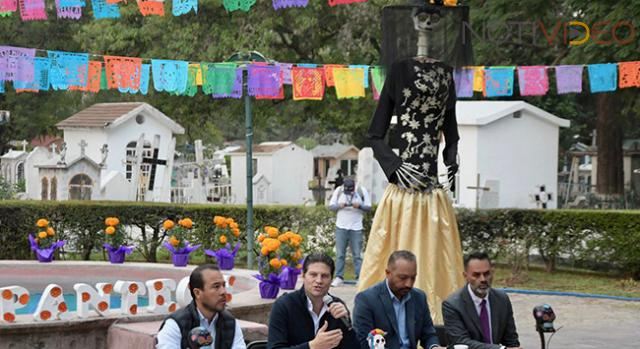 Panteones de Morelia, listos para recibir a visitantes en Día de Muertos: Alfonso Martínez