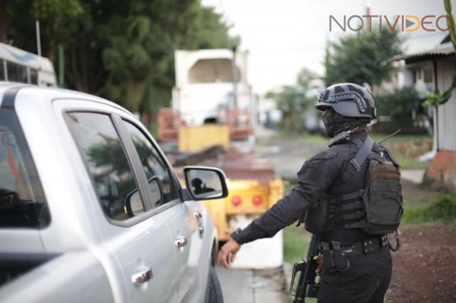 Continúa operativo para la prevención del delito, en Uruapan