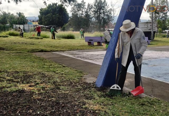 Morelia brilla con jornadas de limpieza simultaneas en colonias Lomas Del Valle y Punhuato