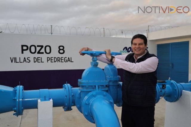 Pozo de agua en Villas del Pedregal, el mejor de todo Morelia: Alfonso Martínez