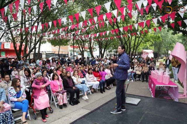 Las mujeres cuentan con esta administración para luchar contra el cáncer de mama: Alfonso Martínez