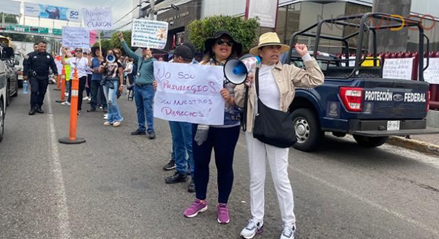 En Michoacán Trabajadores de PJF, se unen al paro nacional