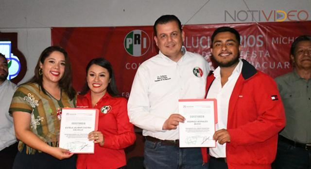 PRI Michoacán no permitirá imposiciones en los municipios: Memo Valencia