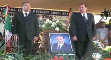 Rinden homenaje a Ricardo Guzmán Romero, malogrado presidente municipal de La Piedad, Michoacán.