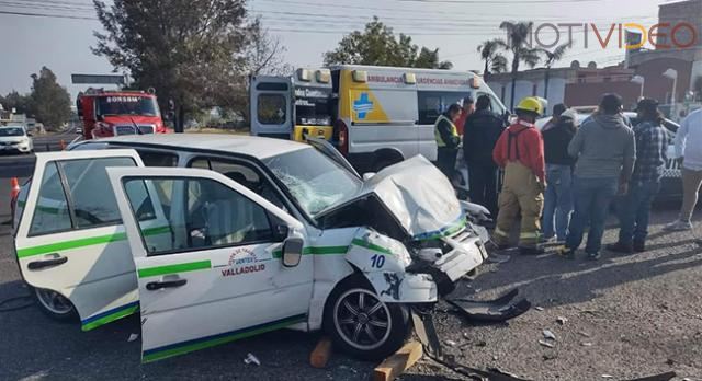 Esta mañana se registran dos accidentes en la salida a Quiroga y Pátzcuaro