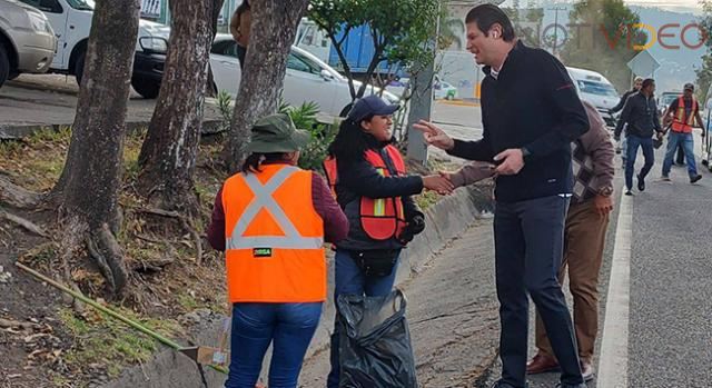 Agradece Alfonso Martínez labor incansable de trabajadores municipales para que Morelia brille