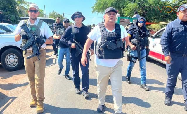 Refuerzan SSP y autoridades federales labores preventivas en Apatzingán