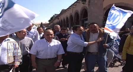 Ernesto Cordero inició campaña en Michoacán