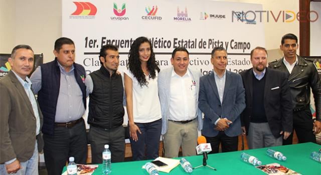 Cecufid presenta proceso selectivo de atletismo rumbo a Olimpiada Nacional 