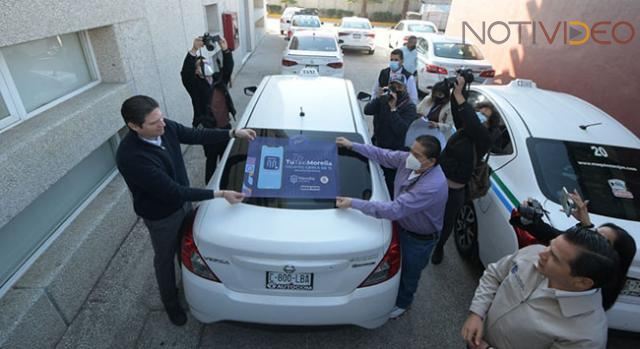 Presentan Gobierno Municipal y TecNM Campus Morelia aplicación para el servicio de taxis