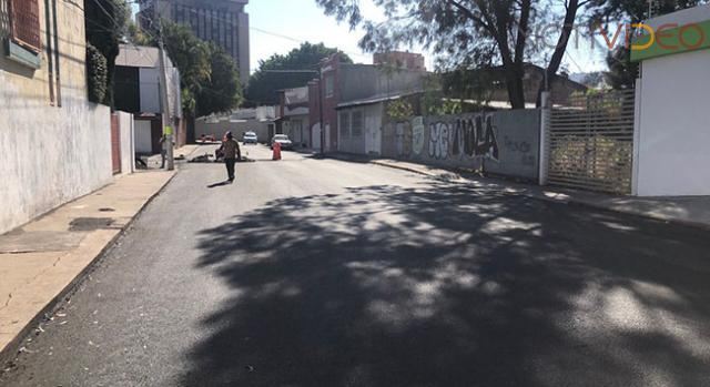 Gobierno Municipal concluye reencarpetamiento en calles de Ventura Puente