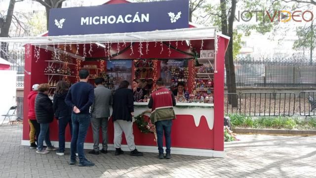 Michoacán presume destinos en Festival Turístico Navideño de CDMX