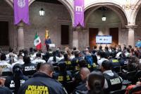 Policía Morelia, de las mejores del país: Alfonso Martínez 